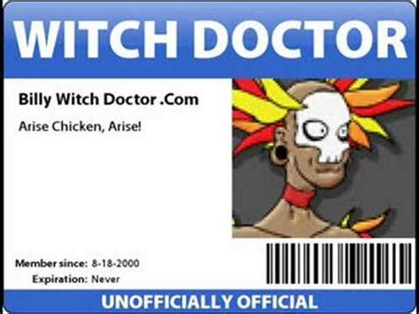 Billy witch doctoe dot com